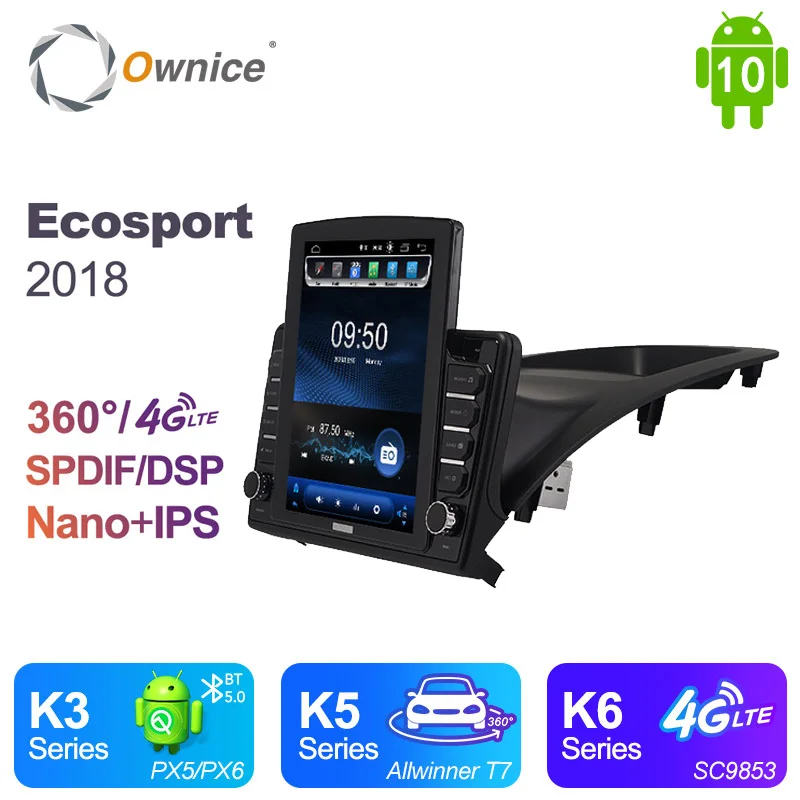 Для Ford Ecosport 2018 Android 10 0 Ownice Carplay DSP DVD плеер автомобильное радио авто GPS навигация