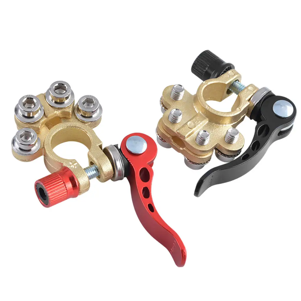 

Battery Terminal Good Contact Positive Negative Disconnect Switch Link Fit for Truck Car Motorcycle