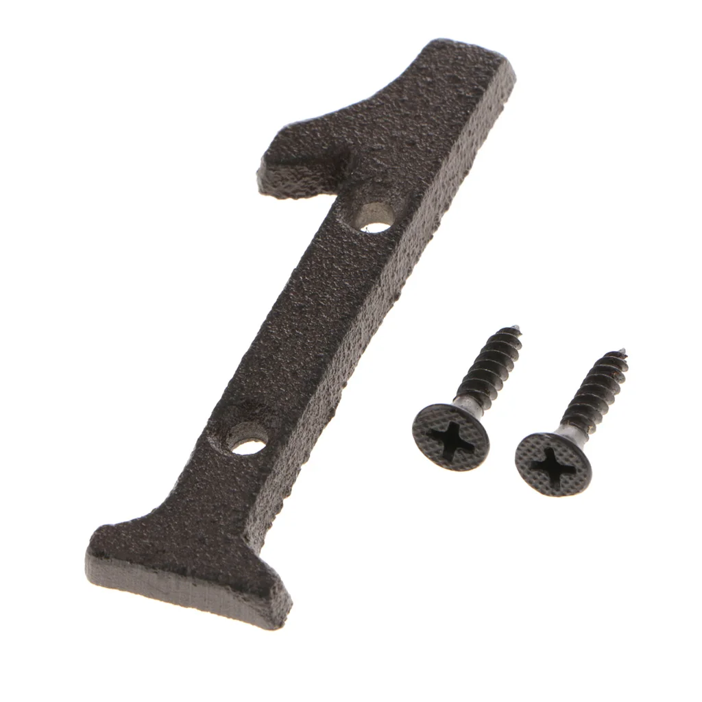 Металлический цифровой знак на дом чугунный номер 1 дверная тарелка сделай сам