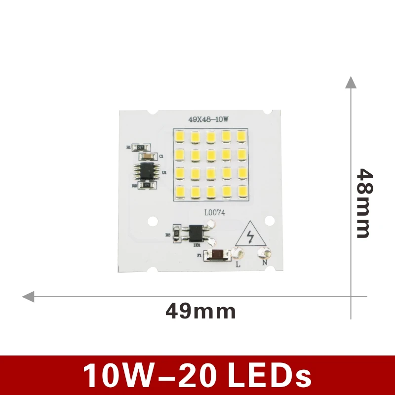 

ztgs SMD 2835 LED Chip 100W 50W 30W 20W 10W Flood Light Beads AC 220V-240V Led Floodlight Lamp DIY For Outdoor Lighting