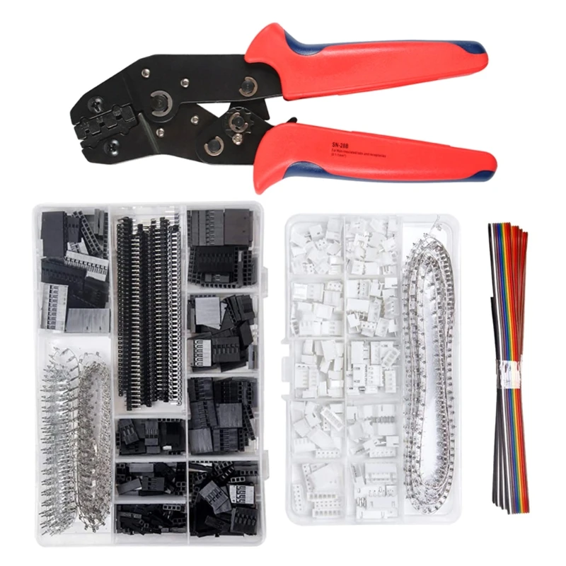 

M4YC Ratcheting Crimper Plier Set for Multiple-type Connector Installations Anti-Rust