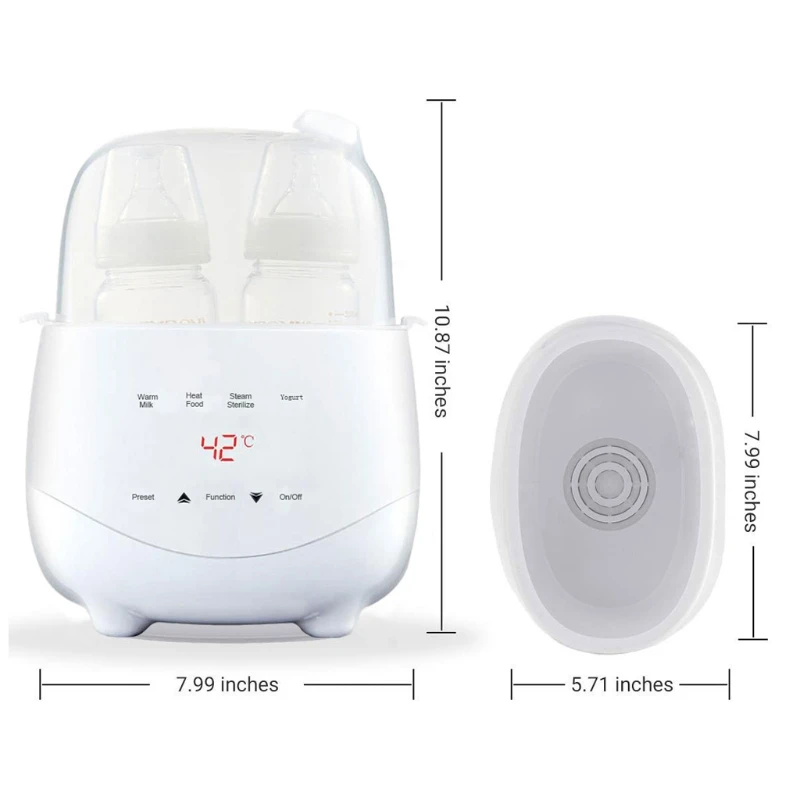 

Smart Multi-function PP Milk Bottle Warmer Sterilizer Heater Automatic Intelligent Thermostat Baby Bottle Warmers