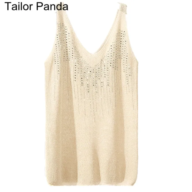 Женский трикотажный топ без рукавов блестящий черный серый абрикосовый розовый