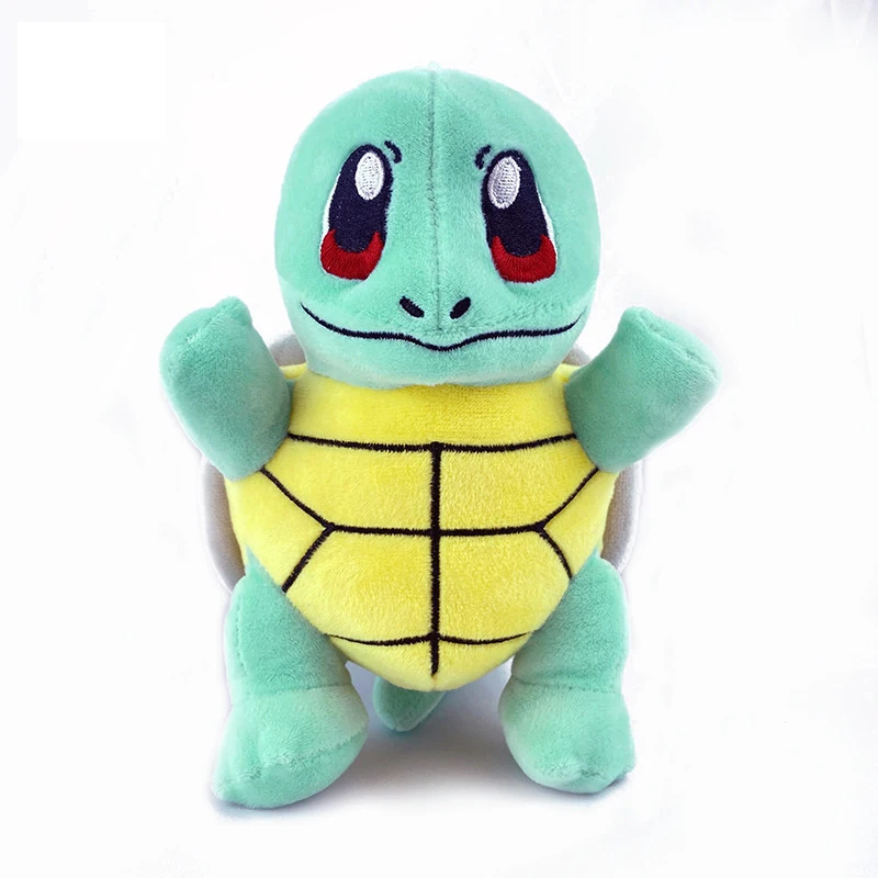 Kawaii plush New Mew Squirtle anime Pokemoned Pikachued cartoon toys to collect Decompression Children Gifts | Игрушки и хобби