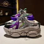 Женские туфли из натуральной кожи, на каблуке