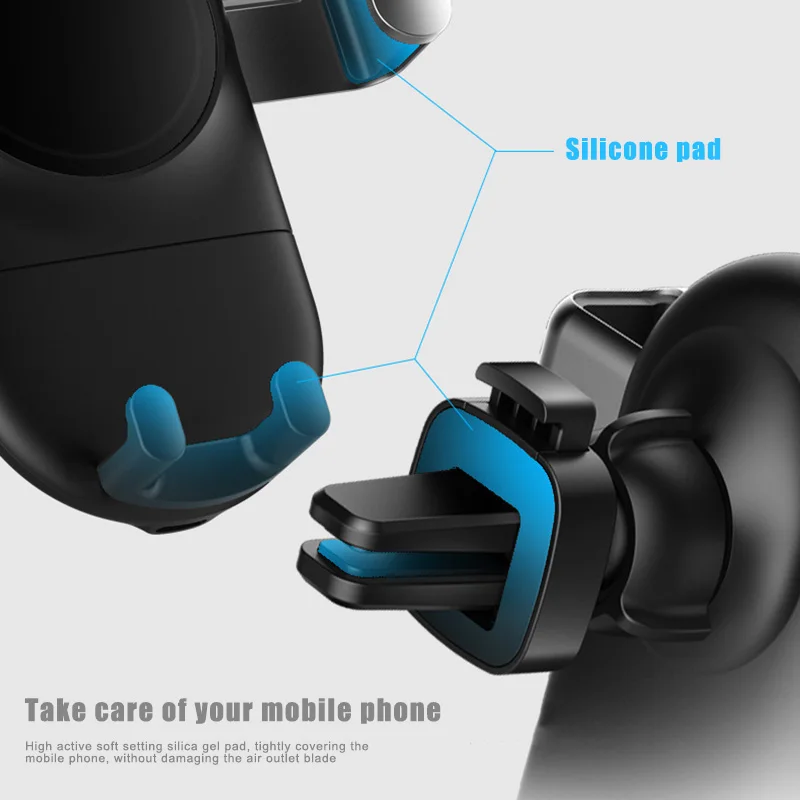 Беспроводное зарядное устройство вращающееся на 360 градусов с креплением