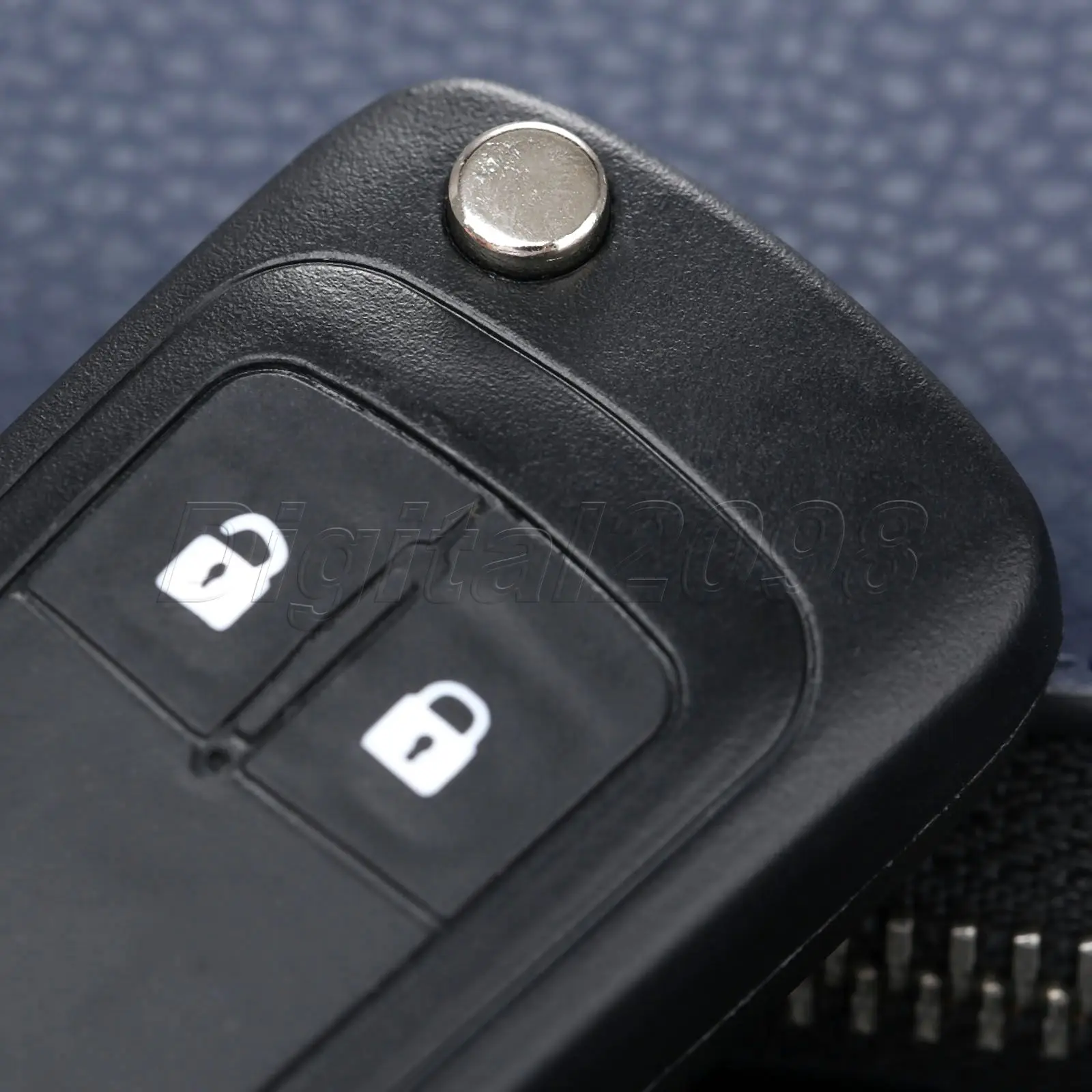 Yetaha авто Замена 2 кнопки флип складной автомобиль дистанционного ключа чехол Fob