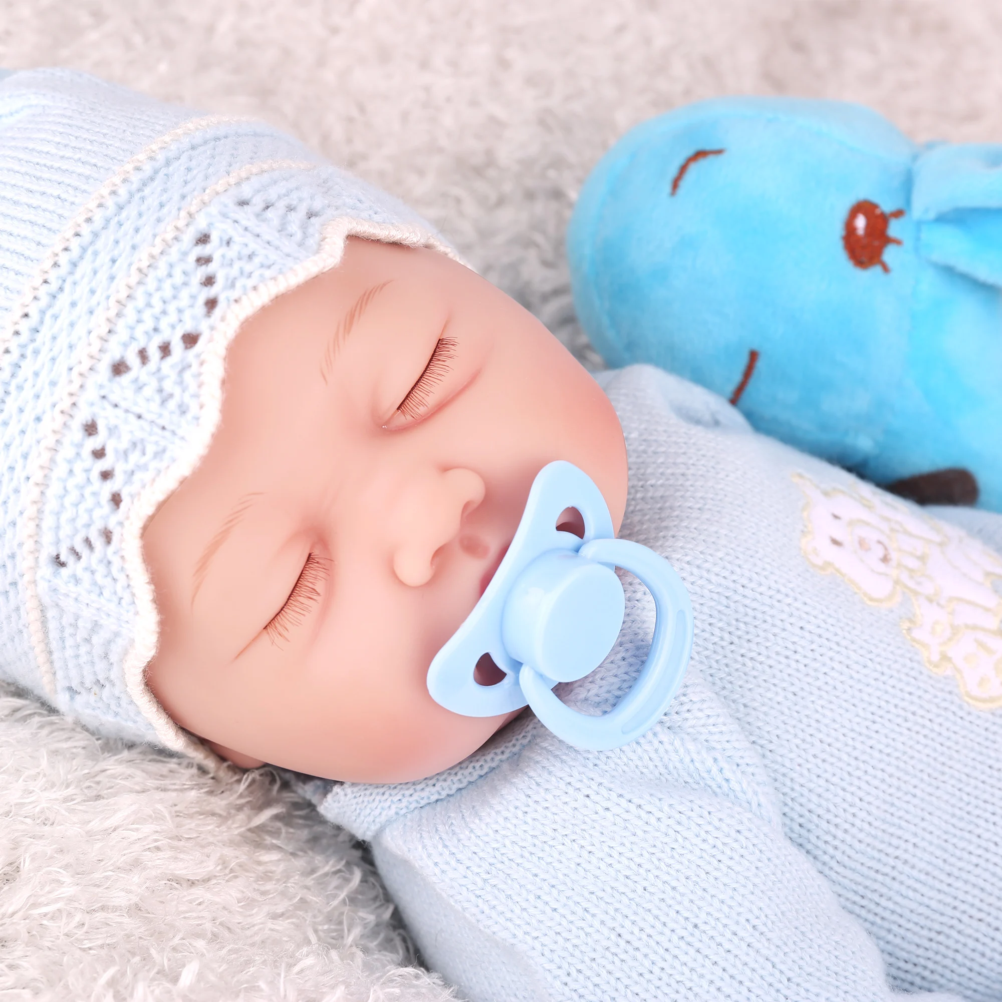 Reborn Baby doll ткани тела красивый малыш Boneca 22 дюймов реалистичные детские игрушки в