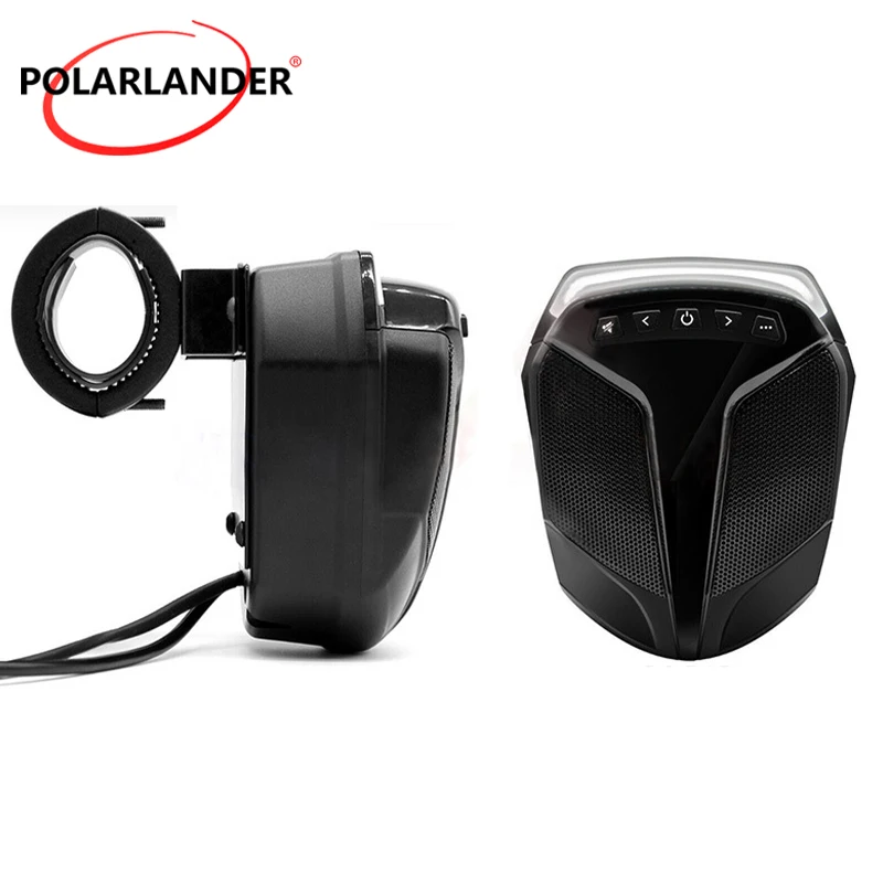 

FM MP3 Player 2PCS For UTV/ATV 2 Color Lights 4 inch Car Bluetooth Speaker High Power SD/USB/TF 60W Waterproof Stereo