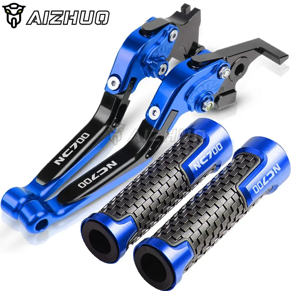 

For HONDA NC700 NC700S NC700X NC 700 NC700-S NC700-X 2012 2013 Motorcycle Adjustable Brake Clutch Lever Grip Handle Hand Grips