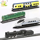 4 шт.компл. скоростной рельс, металлический сплав, инерционные модели автомобилей, железная лошадь, трек, литье под давлением, модель игрушки для детей