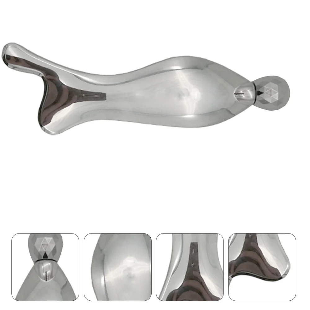 

1pc Practical Body Massager Girl Facial Massager Scrapping Plate Massager