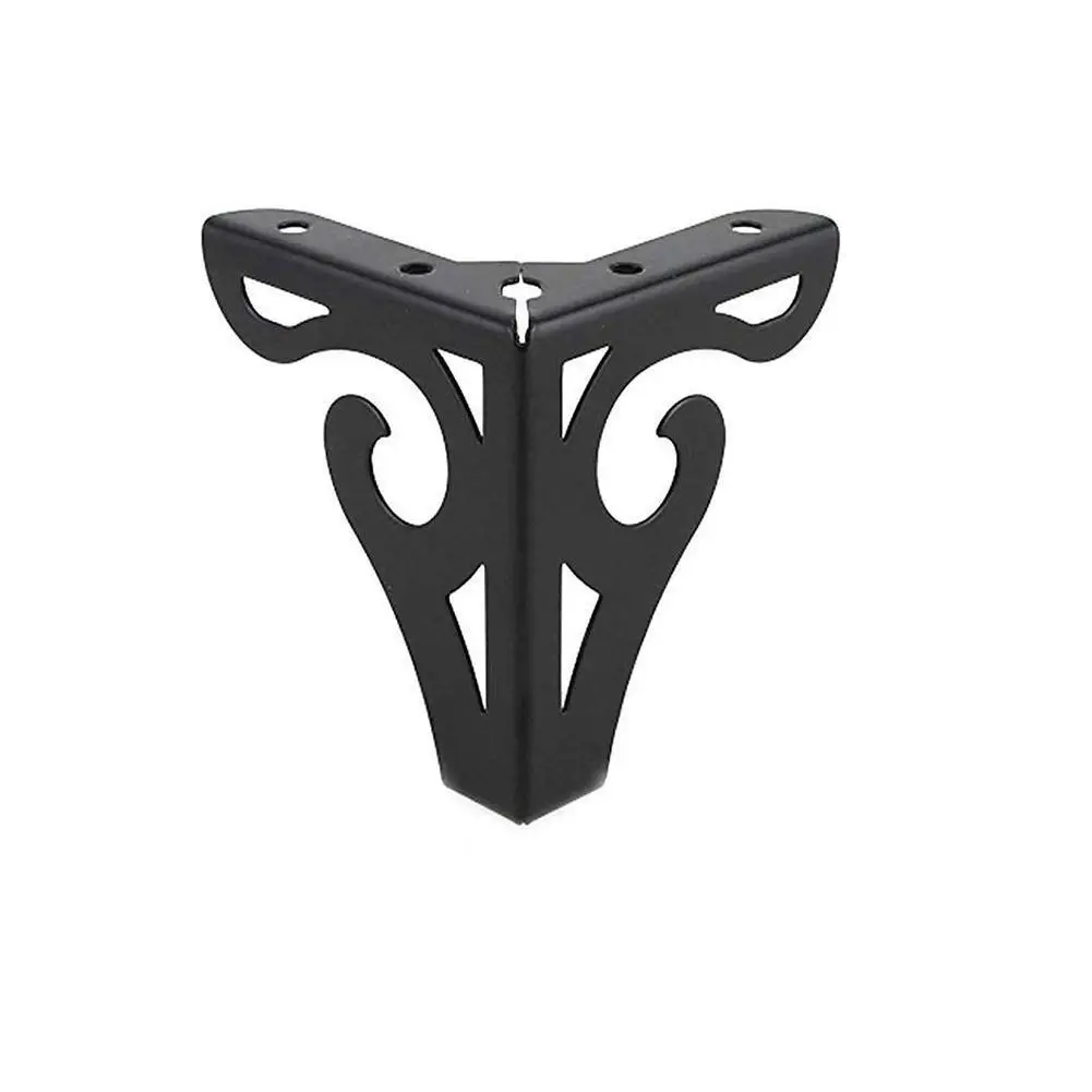 

4PCS Metal Iron Polished Chair Legs 10cm Sofa BaseHollow Cabinet Hollow Feet Patten Table Bed Table Parts Accessories Furni N5O9