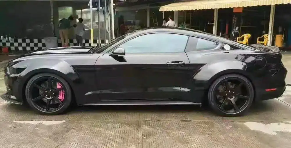 Для Ford Mustang 2 3 T 5 0 pp колесо Arch Stage3 крыло спойлер для бровей бодибилит осветительные