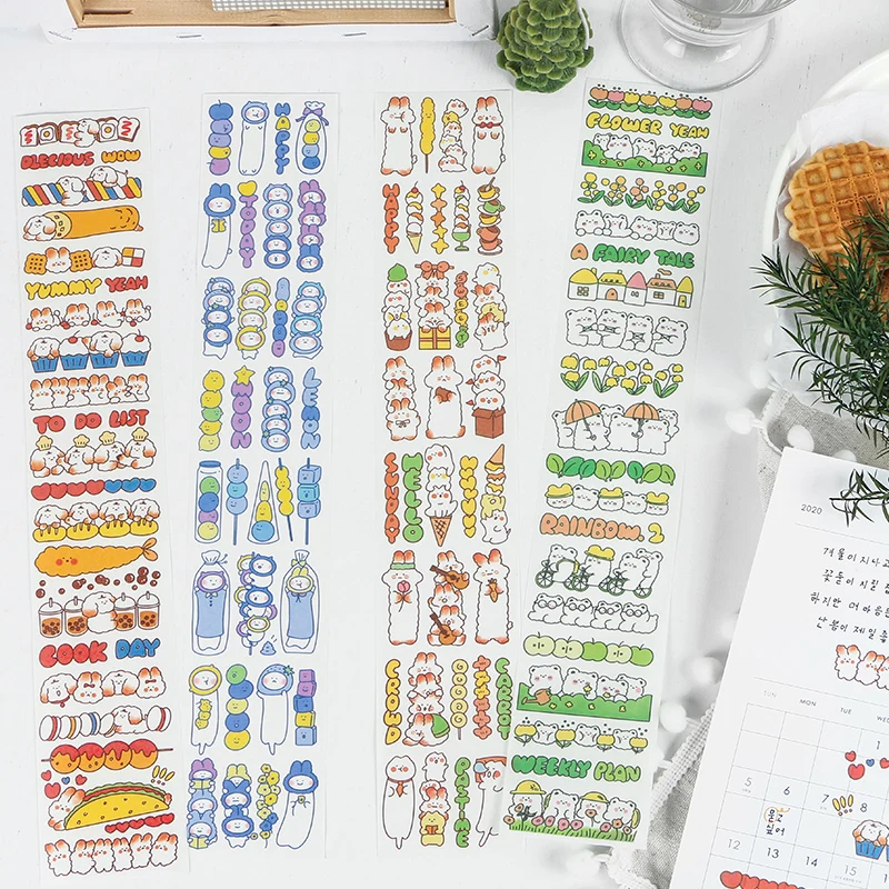 

16pcs/LOT soft fairy tales series stationery sticker Creative decoration DIY shared outfit tape paper masking washi sticker