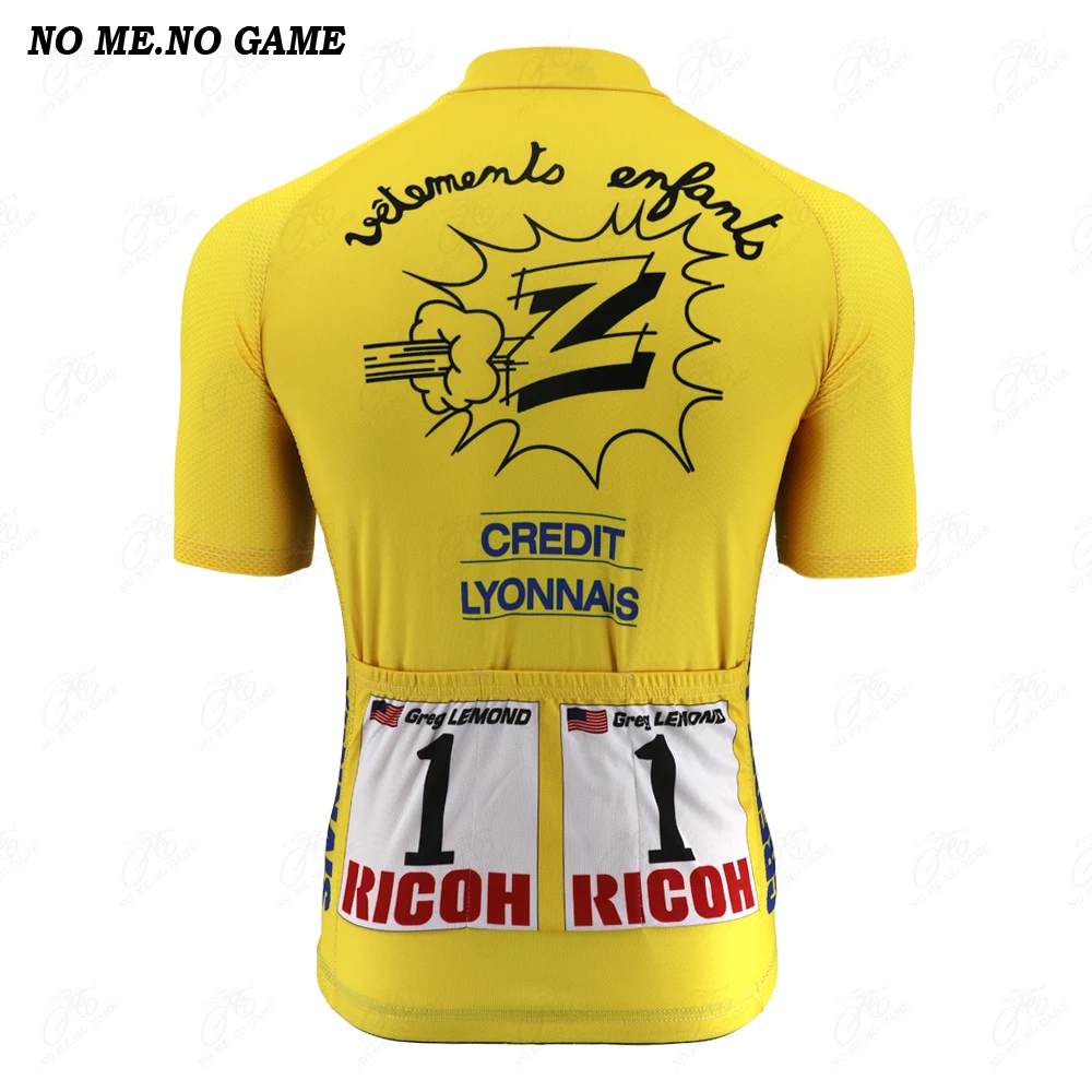 Джерси для велоспорта команды Z Мужская Классическая дышащая быстросохнущая