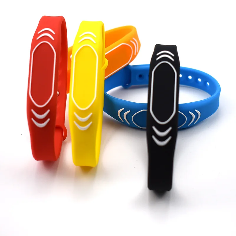 Водонепроницаемый браслет RFID силиконовый ремешок 13 56 МГц IC брелоки бирки