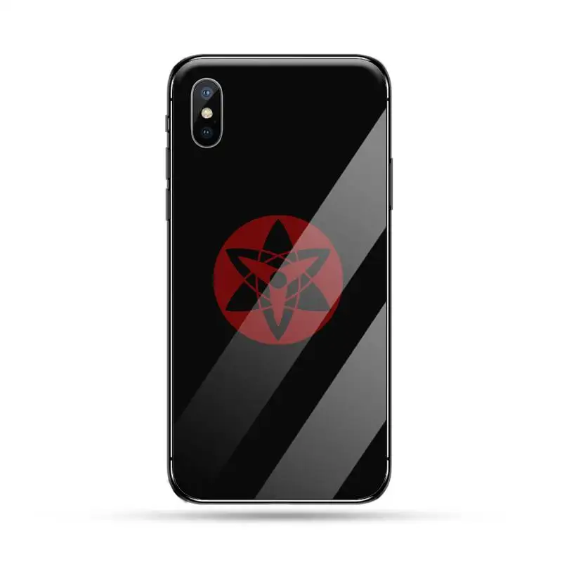 

Naruto Itachi Phone Case Tempered glass For iphone 6 6S 7 8 plus X XS XR 11 12 mini PRO MAX