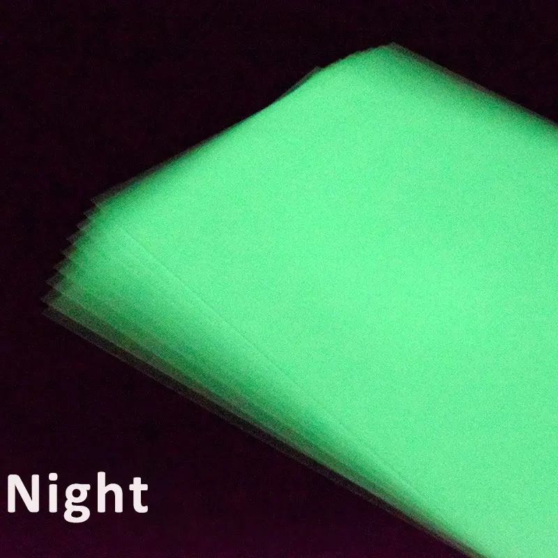 

10pcs/lot Luminous translucent plastic film Polished Shrinky Dinks heat shrinkable film Shrink film T