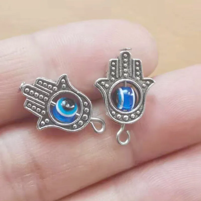 Kabbalah Хамса Фатима ручные Подвески шармы для изготовления ювелирных изделий