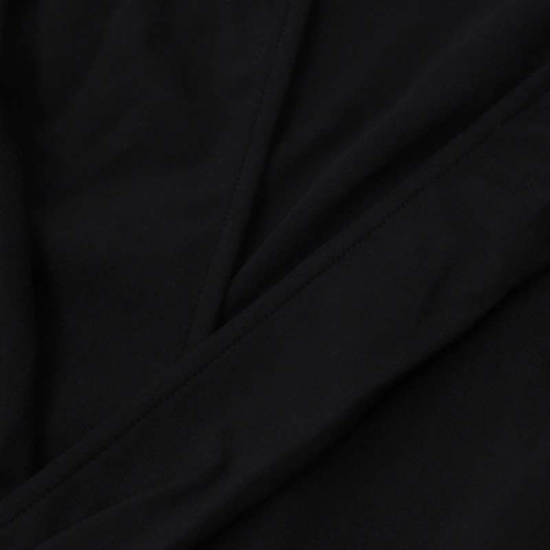 INDRESSME осеннее Новое модное женское сексуальное платье с глубоким v-образным вырезом и длинным рукавом, Драпированное Кружевное облегающее мини-платье с разрезом, вечерние Клубные платья