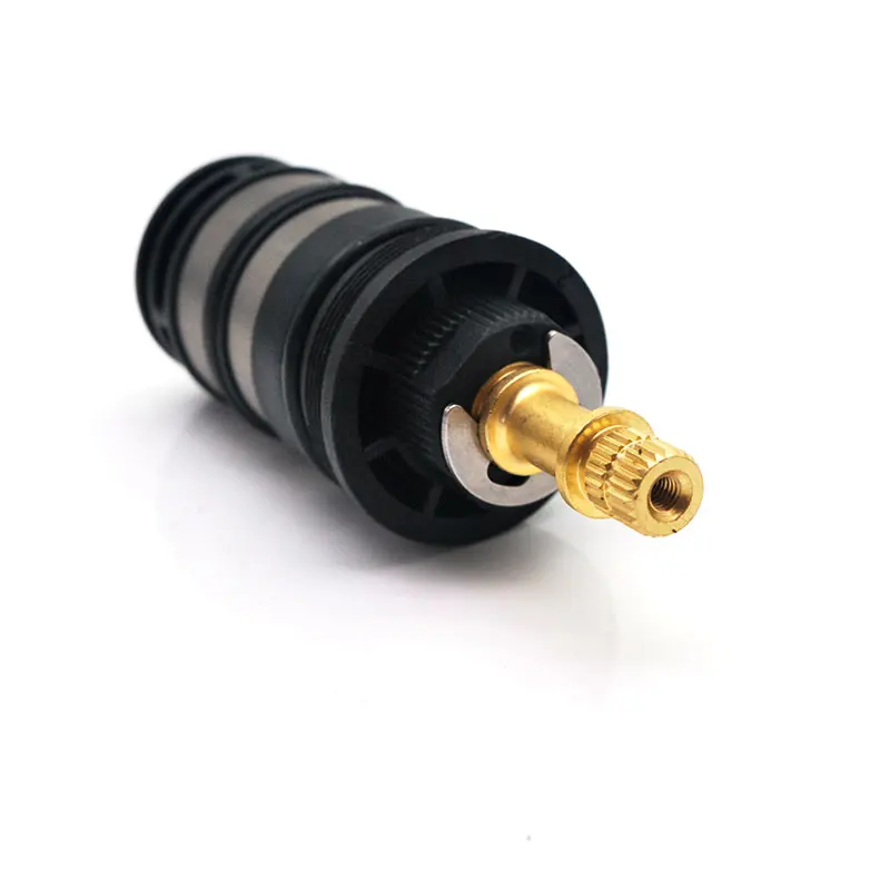 

Quality Black Thermostat Shower Faucet Cartridge Valve Cold & Hot Water Temperature Control Mixing Valve For Bathroom Shower Tap