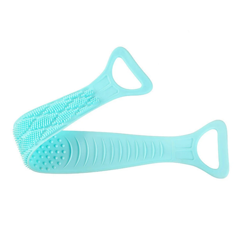 60 см/65 см Силиконовая щетка для душа тела банный пояс отшелушивающая спины мытья |