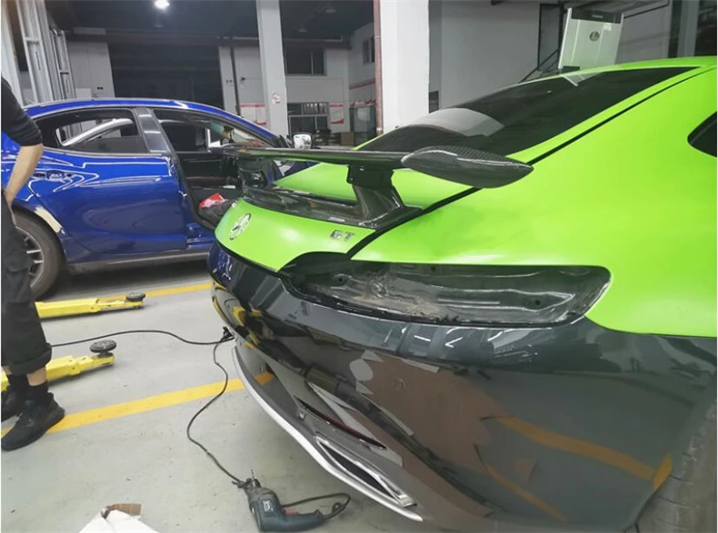 Спойлер из настоящего углеродного волокна для Mercedes Benz AMG GT GTC GTS GTR PRO 2019 2020 2021 2022