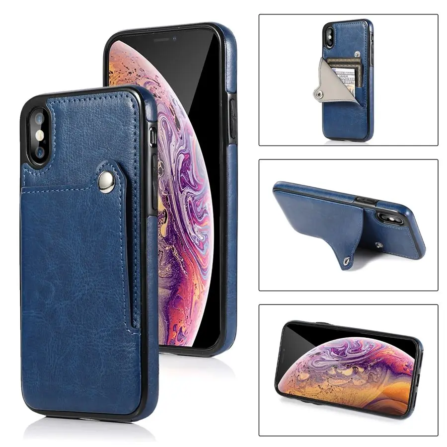 

Anti-Drop All-Inclusive Leather Soft Case For iPhone X XR XS Max 12 11 Pro Max 7 8 6 6s Plus 5 5s SE Full Protection Phone Cover