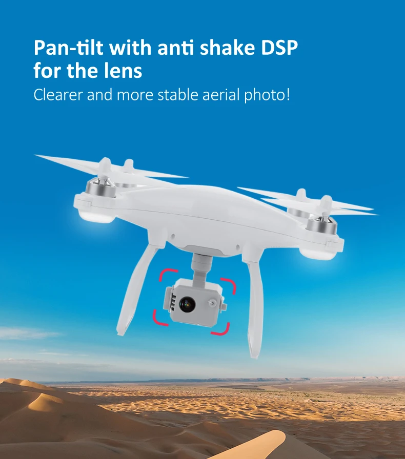 3-осевой Стабилизатор камеры KALIONE K777 PRO GPS Drone 4K | Игрушки и хобби