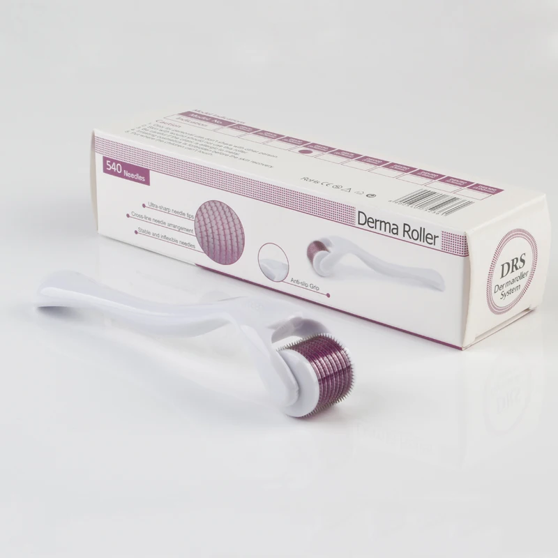 

DRS 540 derma roller micro needles titanium microneedle 0.3mm Needles Titanium Mezoroller Machine Body Beauty Skin Care Tool