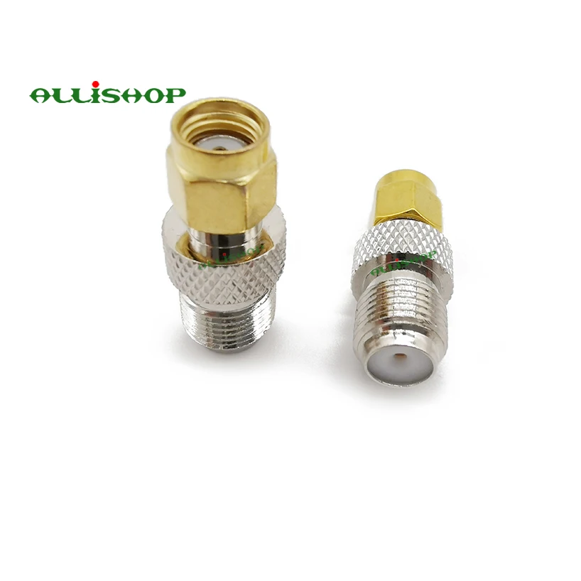RF SMA F адаптер RP Plug к Jack прямой коаксиальный разъем для авто радио антенна|plug adapter