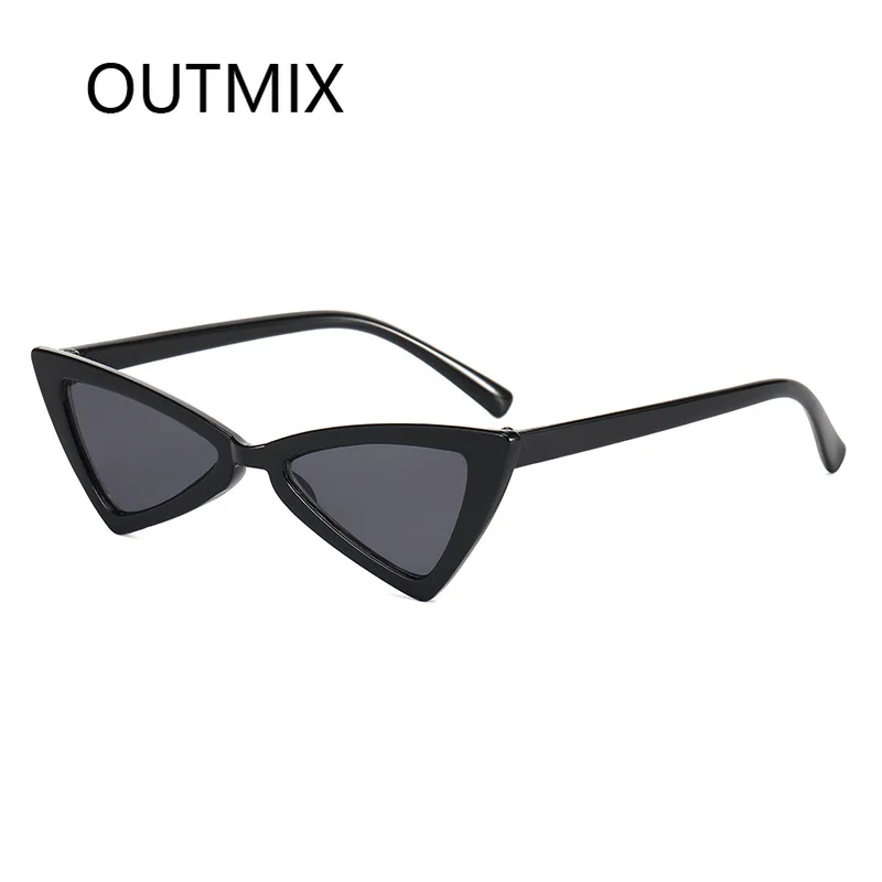 

Солнцезащитные очки для мальчиков и девочек OUTMIX, детские солнцезащитные очки «кошачий глаз», с защитой UV400