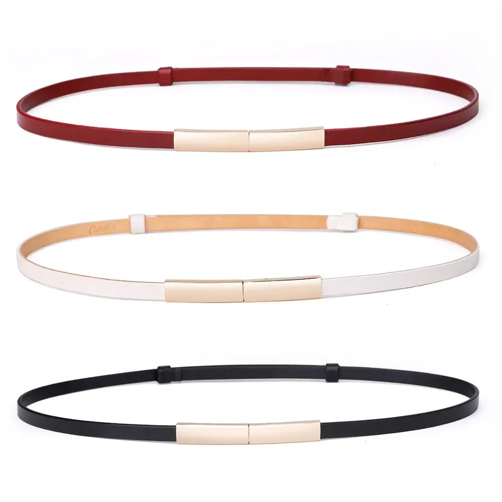 2019 Лидер продаж модные женские ремни кожаная металлическая подвесная Пряжка 1 0