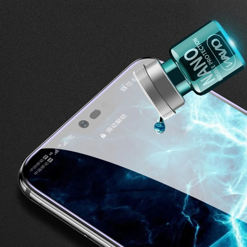 Жидкая Защитная пленка для экрана 2 мл Xiaomi/Huawei/Samsung/iPhone изогнутая с защитой от