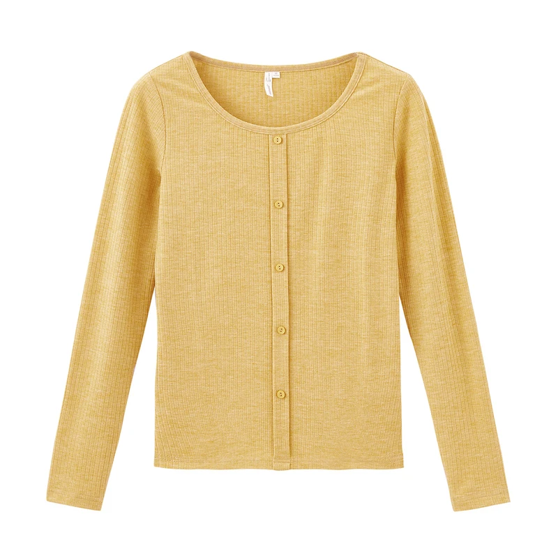 INMAN Spring Autumn Winter Korean Style Solid Color Tee Shirt Femme Fashion Women Ladies Long Sleeve Plain T | Женская одежда