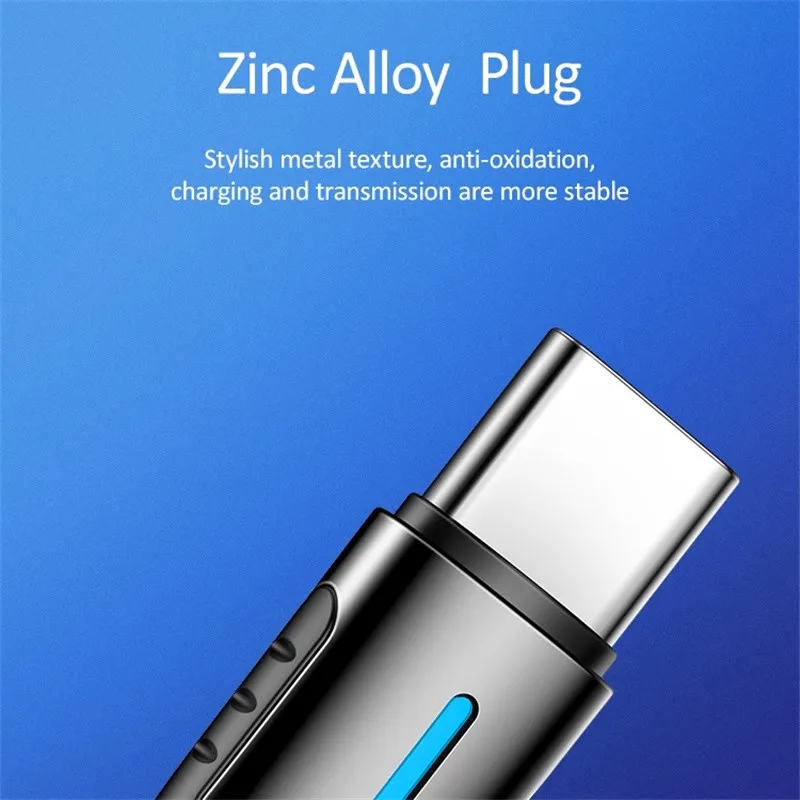 Кабель usb type C 5А для быстрой зарядки и передачи данных samsung s8 s9 huawei P20 Lite P30 Mate20 Pro Xiaomi
