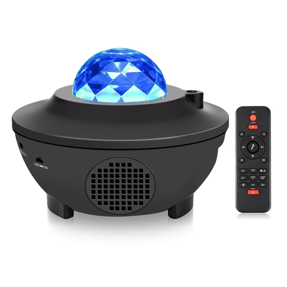 

Colorful Starry Sky Projector LED Laser Projector Light Bluetooth Music Player Remote Control Disco Lamp Projection Lamp Gift