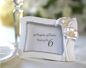 Свадебный подарок и подарки капризная Лилия перламутровое место держатель