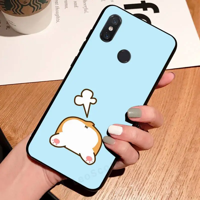 

Corgi cute Phone Case For Xiaomi Redmi 7 8 9t a3 9se k20 mi8 max3 lite 9 note 9s 10 pro