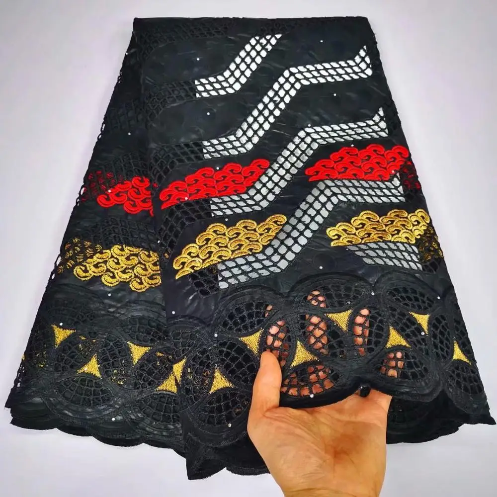 

Elegant party apparel material African bazin embroidery riche lace fabric for clothing YBR4(5yards/lot)