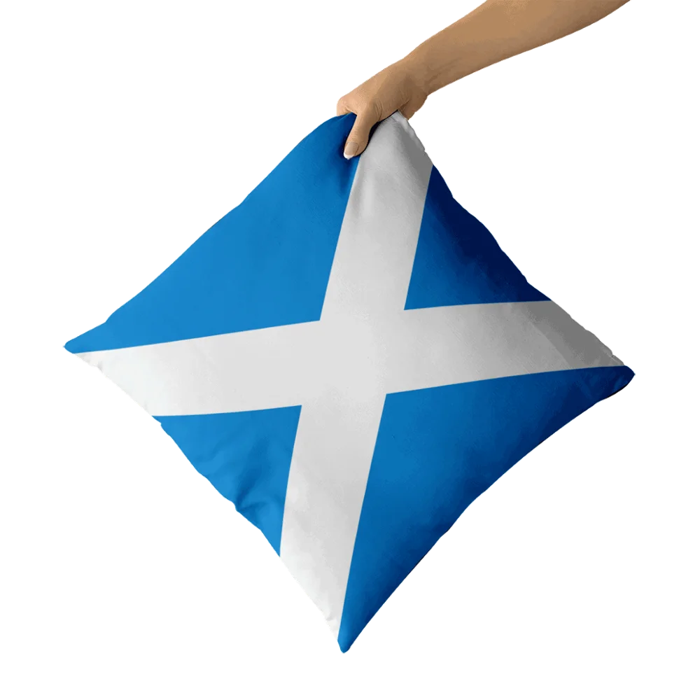 Шотландская декоративная наволочка брезентовый чехол для дивана домашний