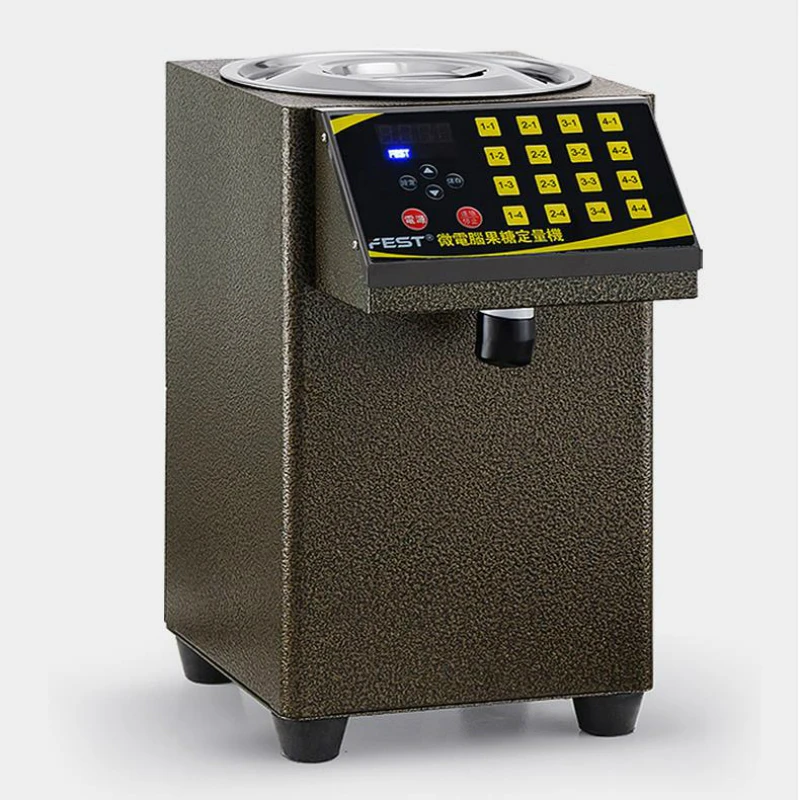 

Fructose machine 16 grid Fructose Quantitative machine Automatic Fructose Dispenser Syrup dispenser for coffee Milk tea shop