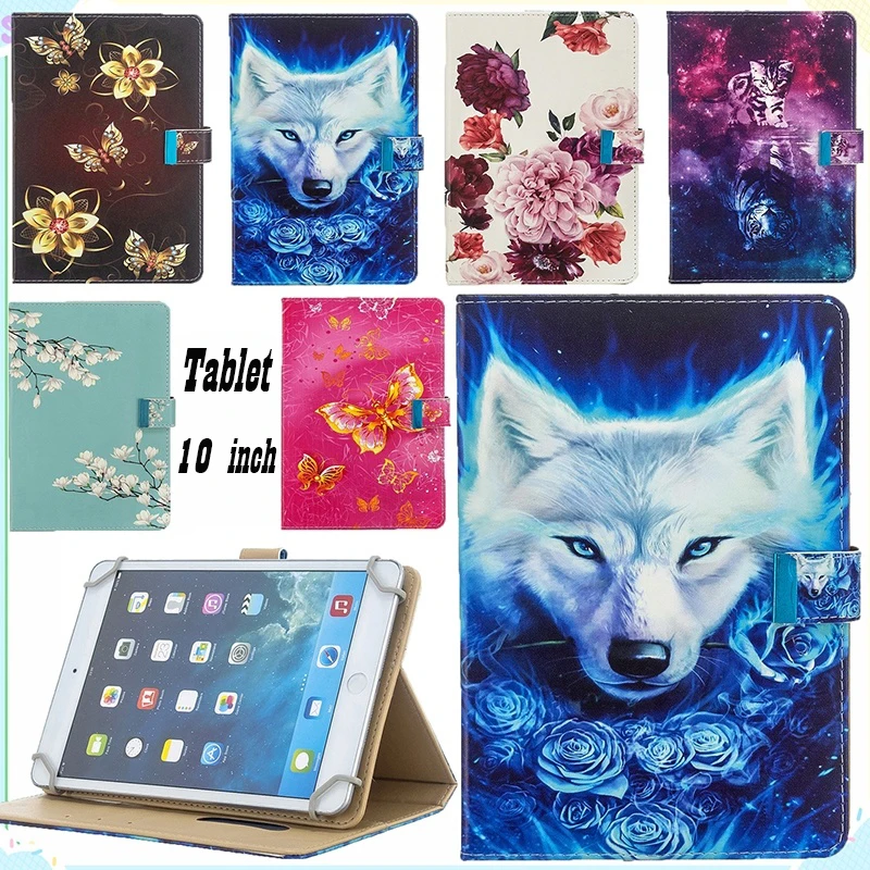 Универсальный кожаный защитный чехол подставка для планшета 6 5 7 дюймов|Чехлы