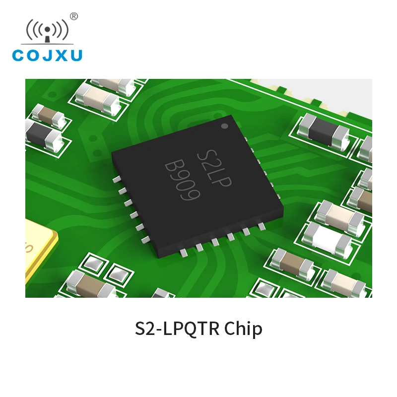 10pcs/lot STMS2-LP 433MHz Wireless SOC Module 16dBm1km Range Low Power Consumption ISM Band SPI RF Module E04-400M16S