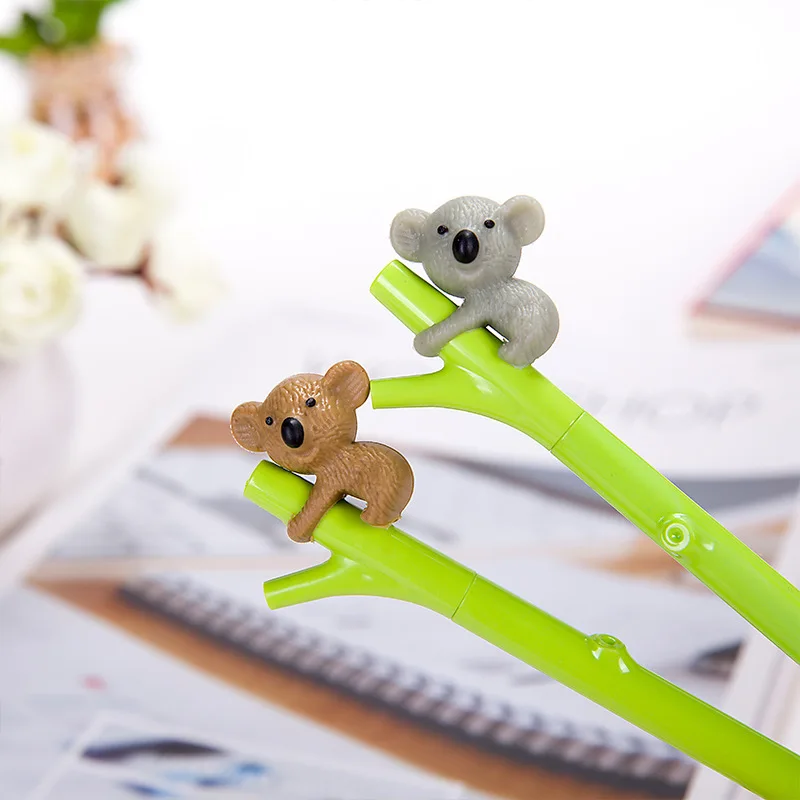 

Pen Cute Koala Bear Shape Pen Black Ink Stationery School Office Accessory AC889