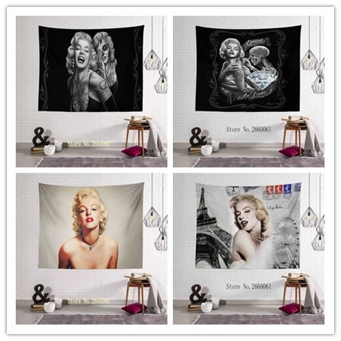 Новая красивая сексуальная богиня Мэрилин Монро HD подвесной гобелен подвесная