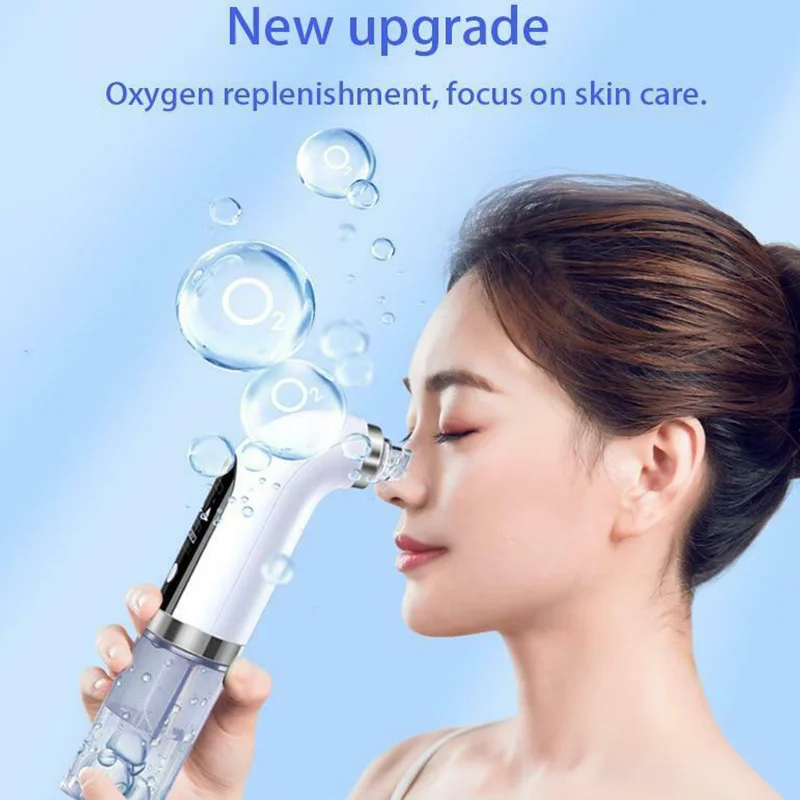 

3Gears 5 in 1 Multifunction Electric Vacuum Cleaner Face Massager Blackhead Remover Ultra Micro Beauty Equipment Skin Care
