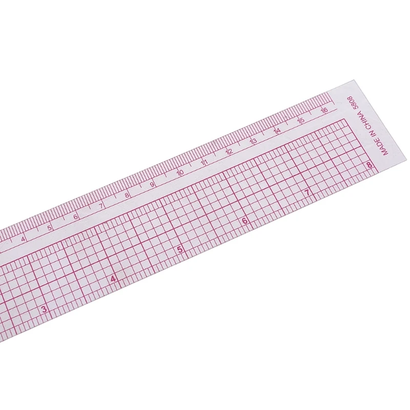 

Metric Shaped Plastic Tools Measure Ruler for Designers and Tailors Sewing