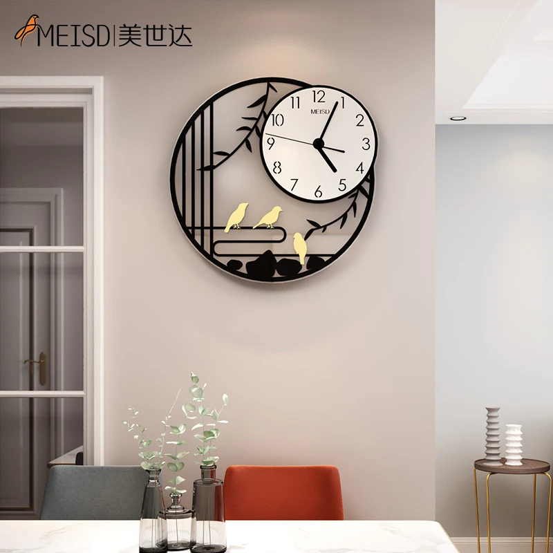 MEISD креативные часы настенные винтажные большие круглые Настенные кварцевые
